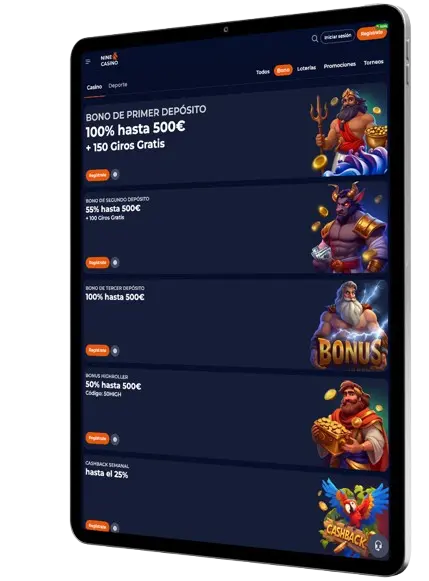 NineCasino Bonos